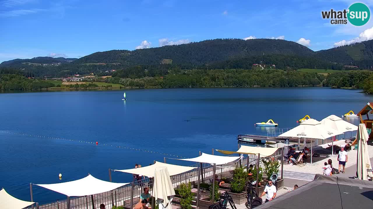 Web kamera Velenjsko jezero – Plaža Velenje uživo