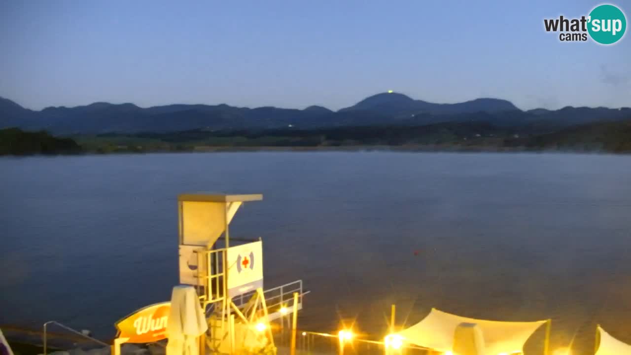 Webcam Lago di Velenje – Spiaggia di Velenje in diretta