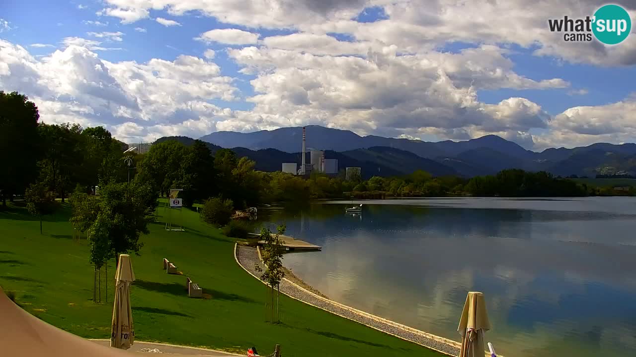 Webcam Lago di Velenje – Spiaggia di Velenje in diretta