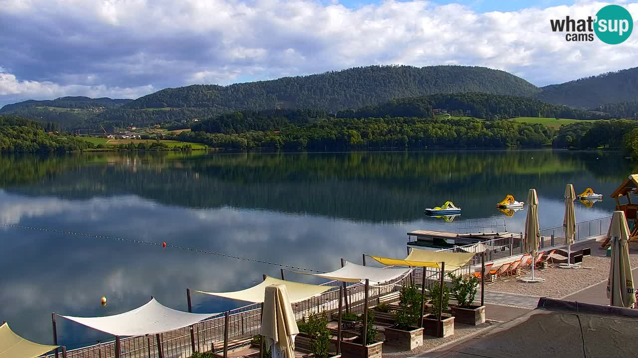 Webcam lago Velenje – Vista en directo desde Velenje Beach