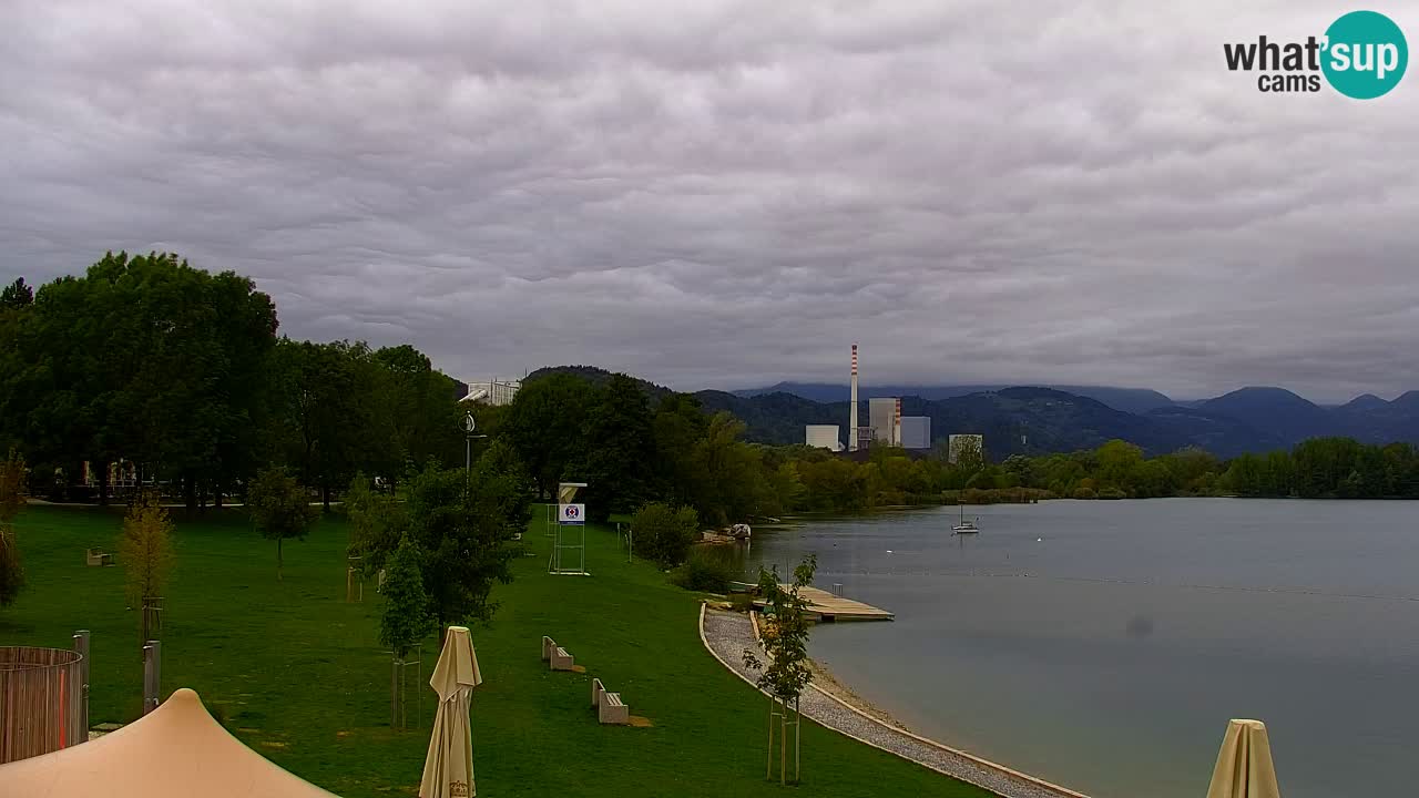 Webcam Lago di Velenje – Spiaggia di Velenje in diretta