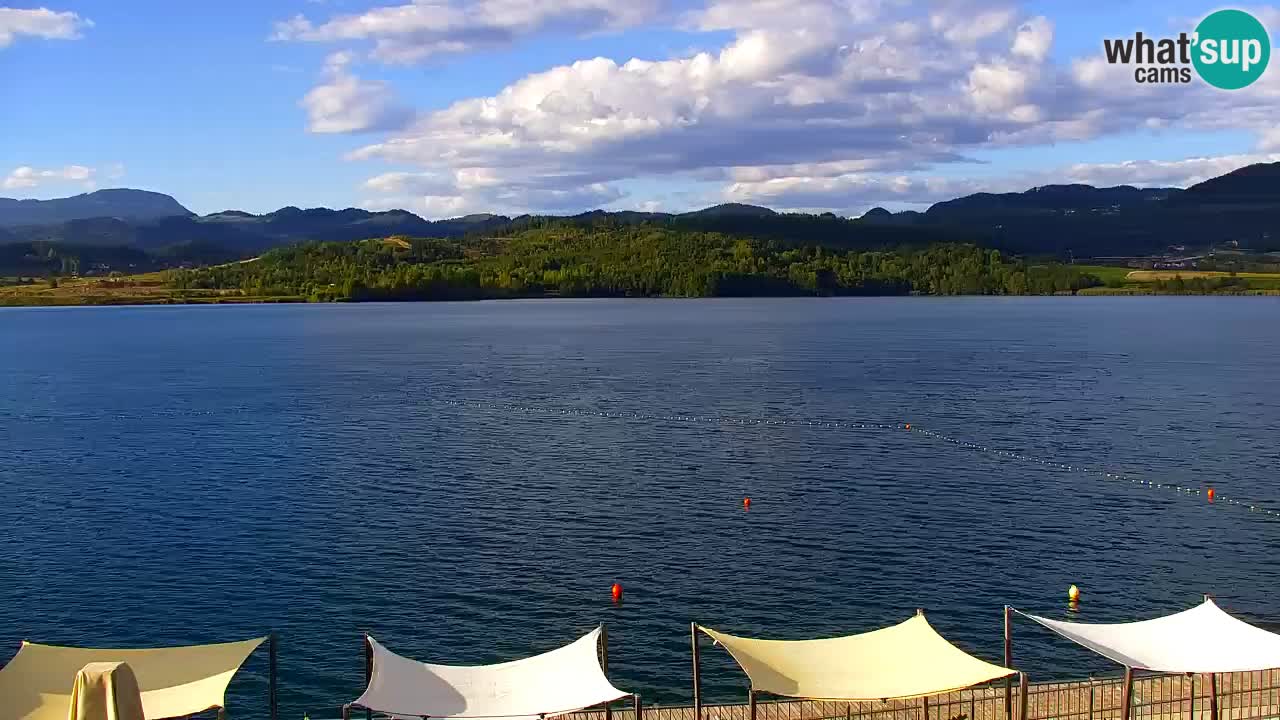 Webcam lac de Velenje – Vue en direct depuis Velenje Beach