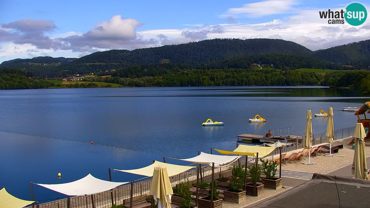 Webcam lac de Velenje – Vue en direct depuis Velenje Beach
