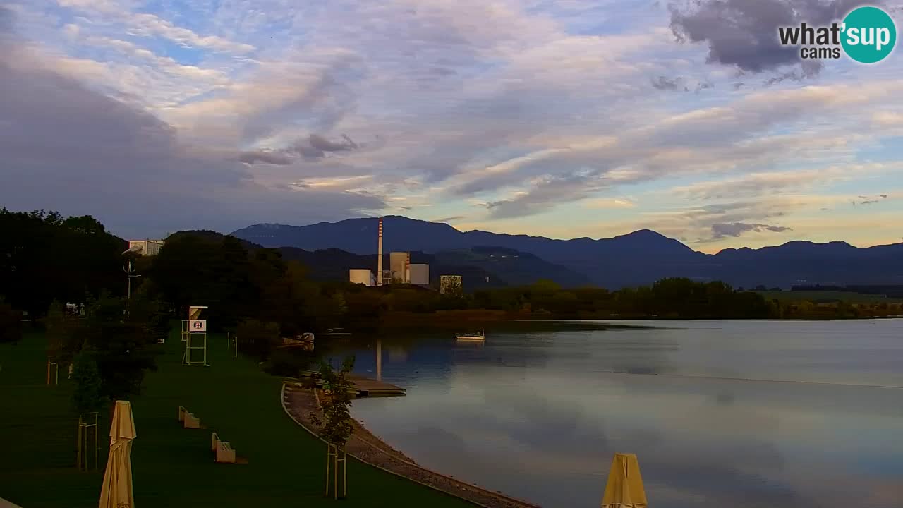 Webcam Lago di Velenje – Spiaggia di Velenje in diretta