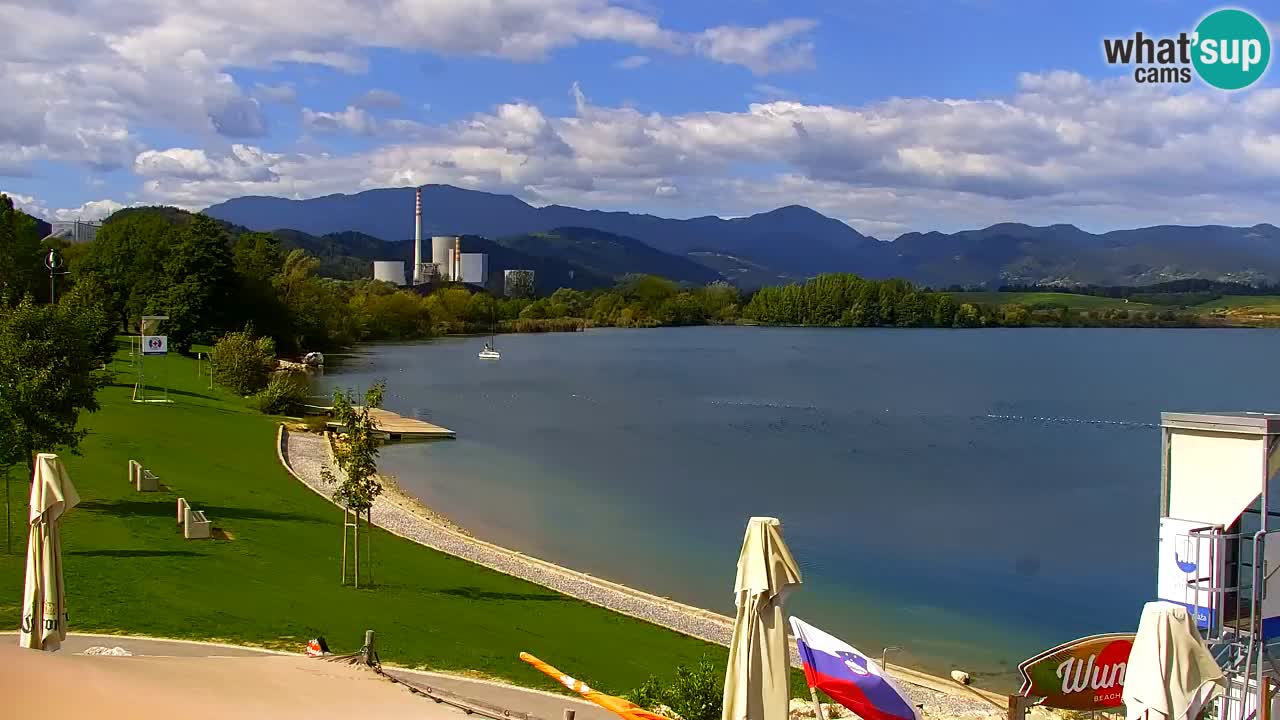 Webcam Lago di Velenje – Spiaggia di Velenje in diretta