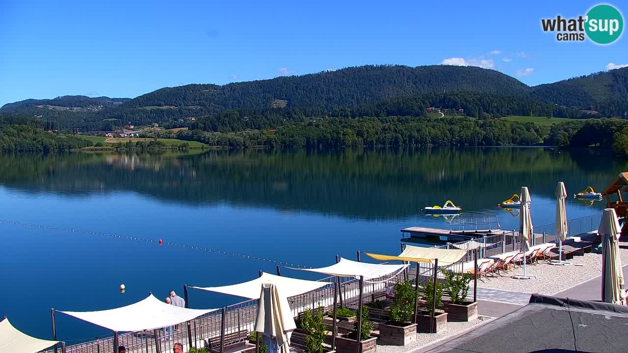 Webcam Lago di Velenje – Spiaggia di Velenje in diretta