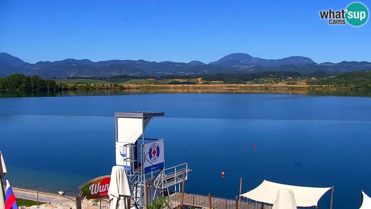 Velenje Lake Webcam – Live from Velenje Beach
