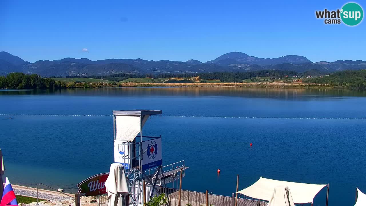 Velenje See Webcam – Live vom Velenje Strand