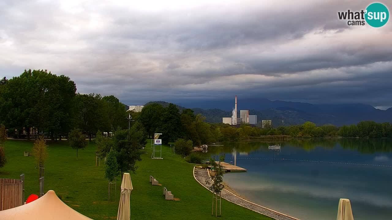 Webcam Lago di Velenje – Spiaggia di Velenje in diretta