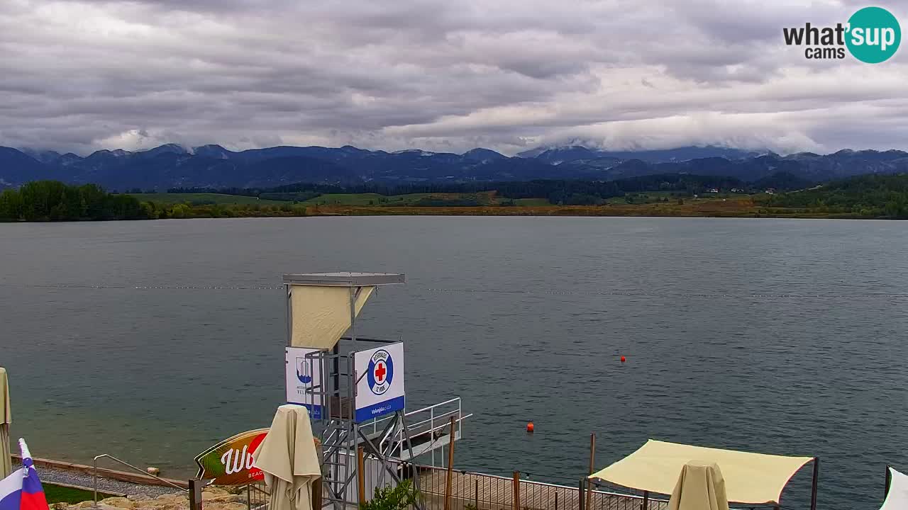 Webcam Lago di Velenje – Spiaggia di Velenje in diretta