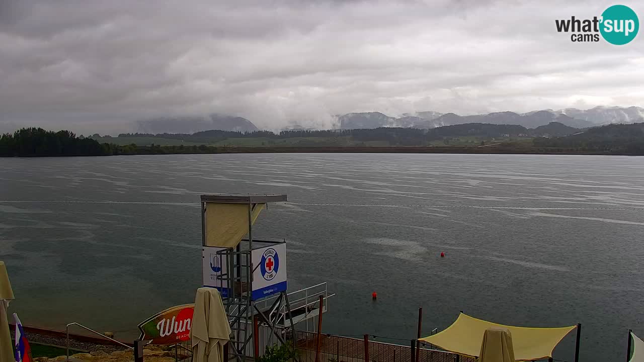 Webcam Lago di Velenje – Spiaggia di Velenje in diretta