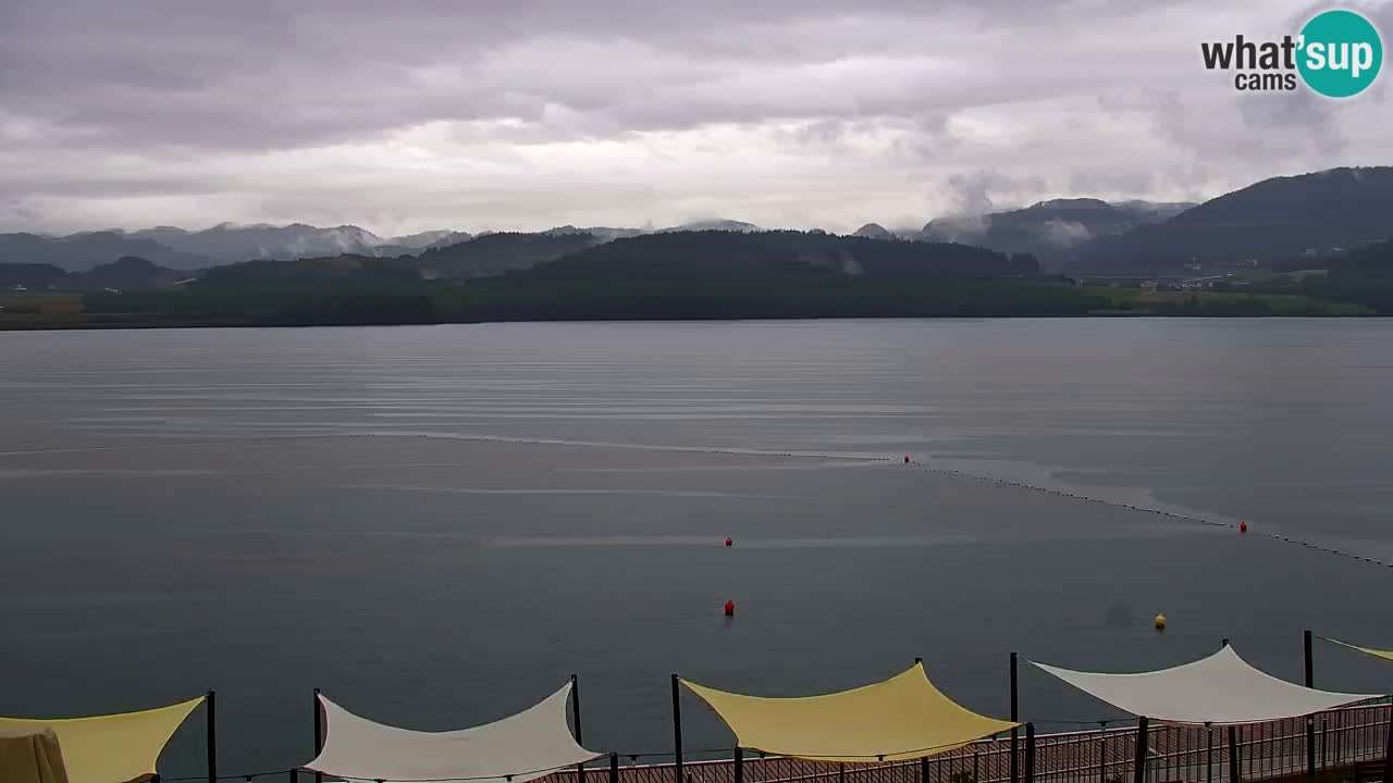 Webcam lac de Velenje – Vue en direct depuis Velenje Beach