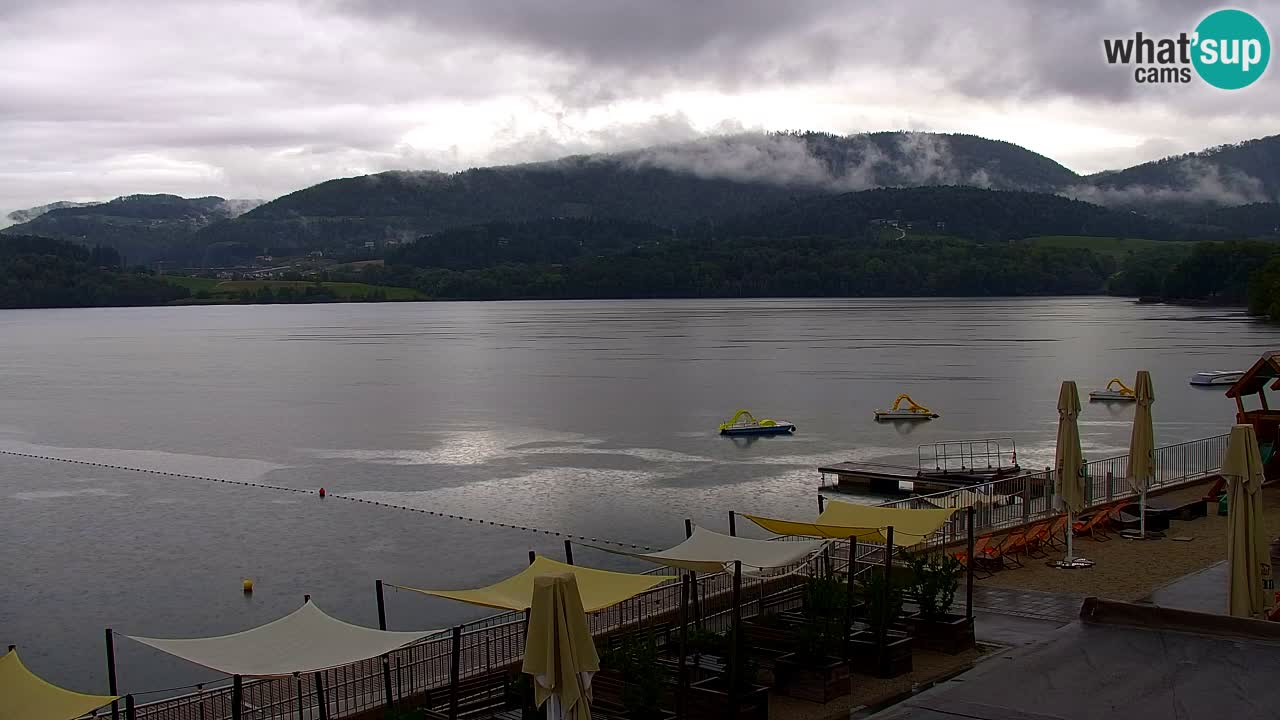 Webcam Lago di Velenje – Spiaggia di Velenje in diretta
