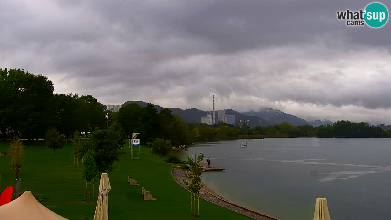 Webcam lago Velenje – Vista en directo desde Velenje Beach