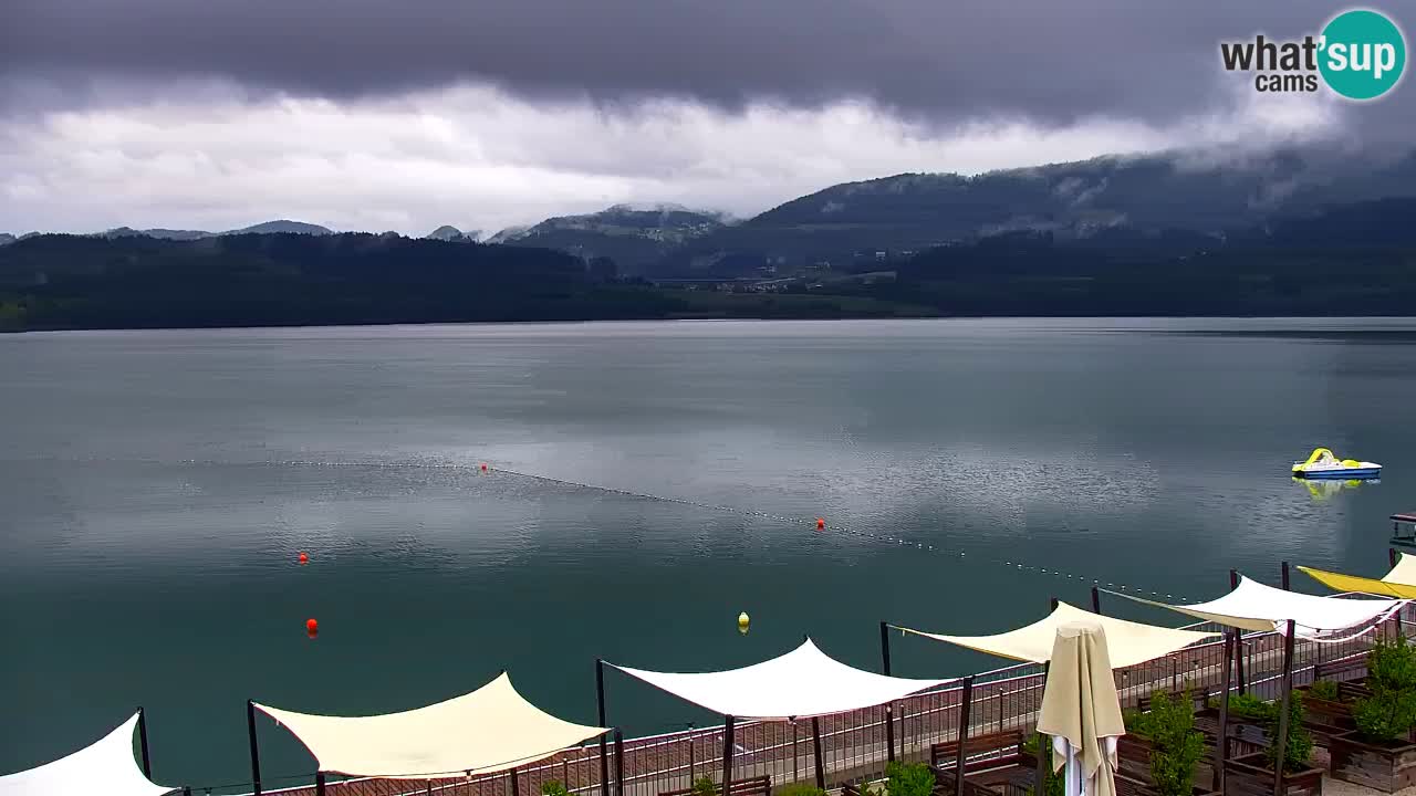 Webcam lago Velenje – Vista en directo desde Velenje Beach