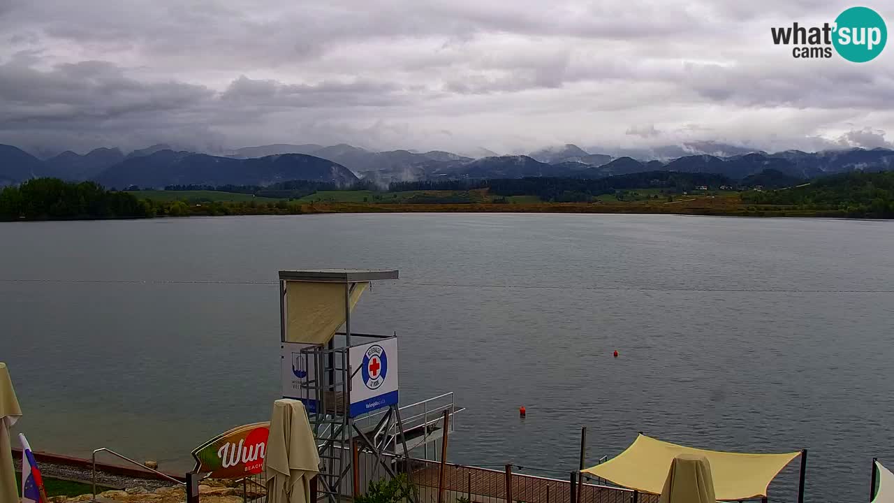 Webcam Lago di Velenje – Spiaggia di Velenje in diretta