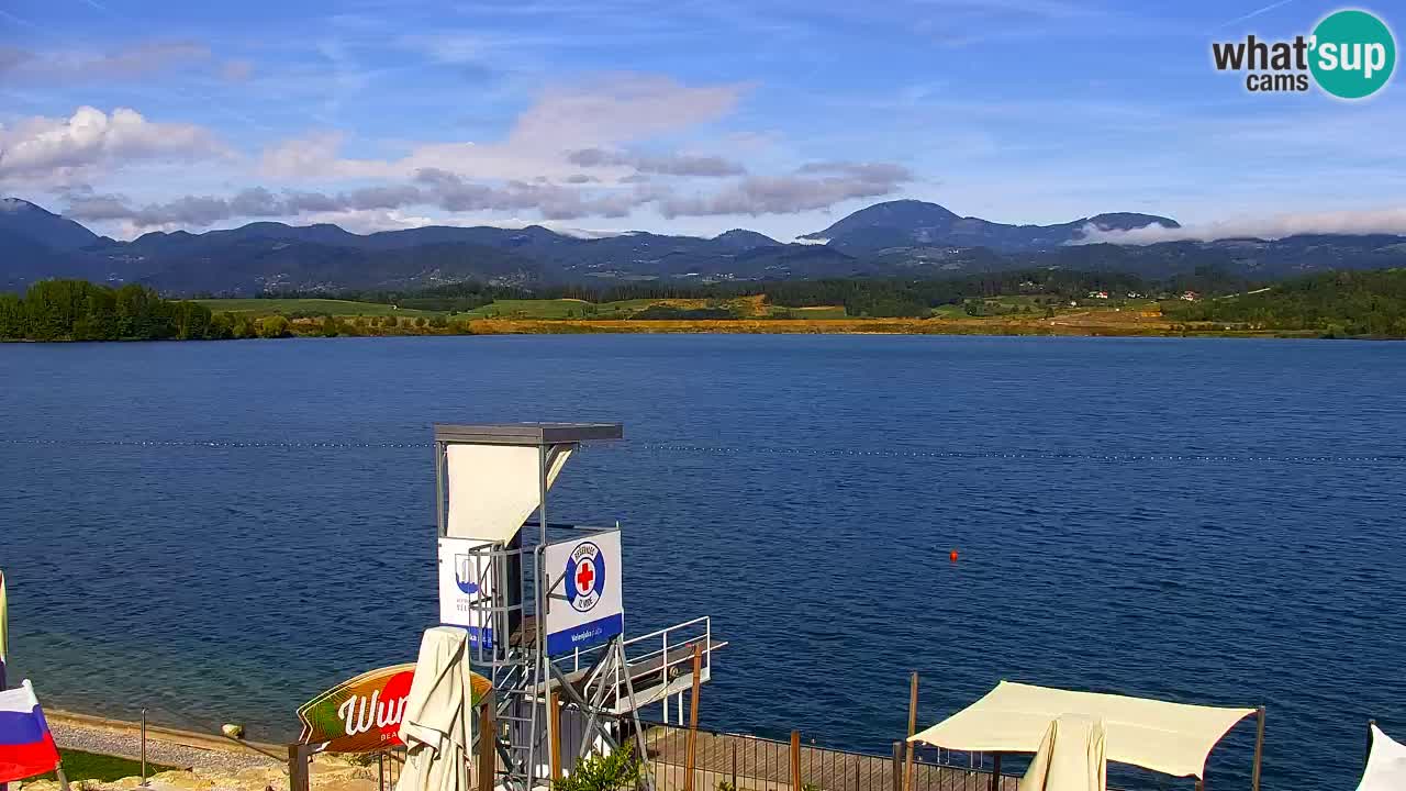 Velenje Lake Webcam – Live from Velenje Beach