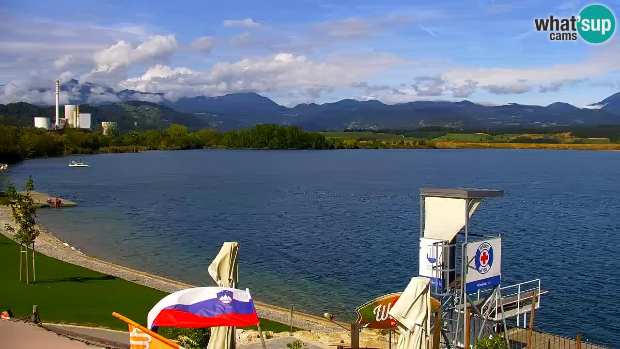 Velenje Lake Webcam – Live from Velenje Beach