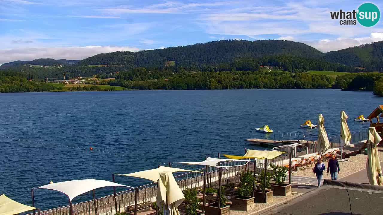 Webcam Lago di Velenje – Spiaggia di Velenje in diretta