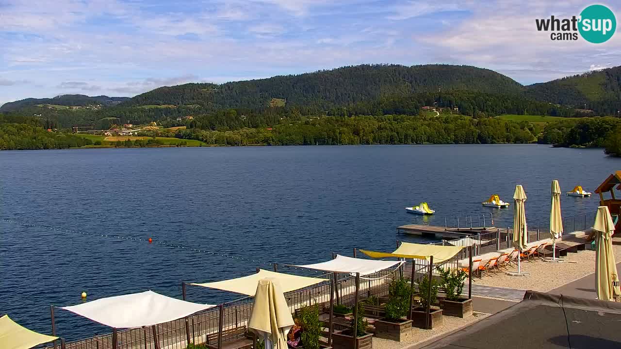 Webcam Lago di Velenje – Spiaggia di Velenje in diretta