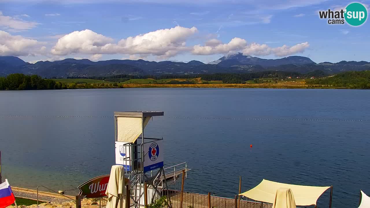 Velenje Lake Webcam – Live from Velenje Beach