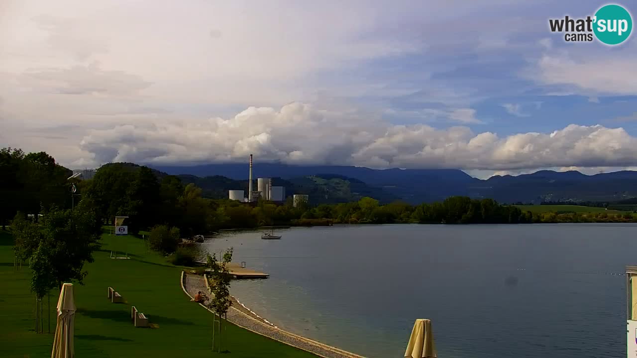 Webcam Lago di Velenje – Spiaggia di Velenje in diretta