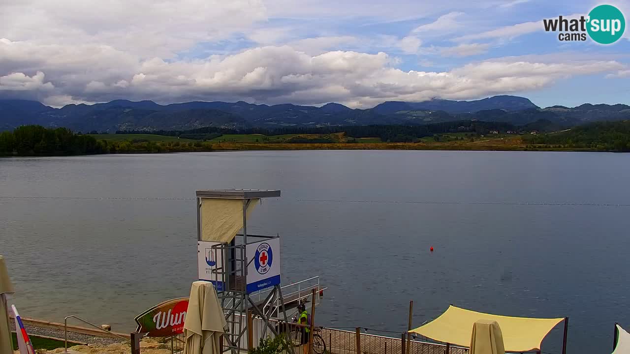 Webcam Lago di Velenje – Spiaggia di Velenje in diretta