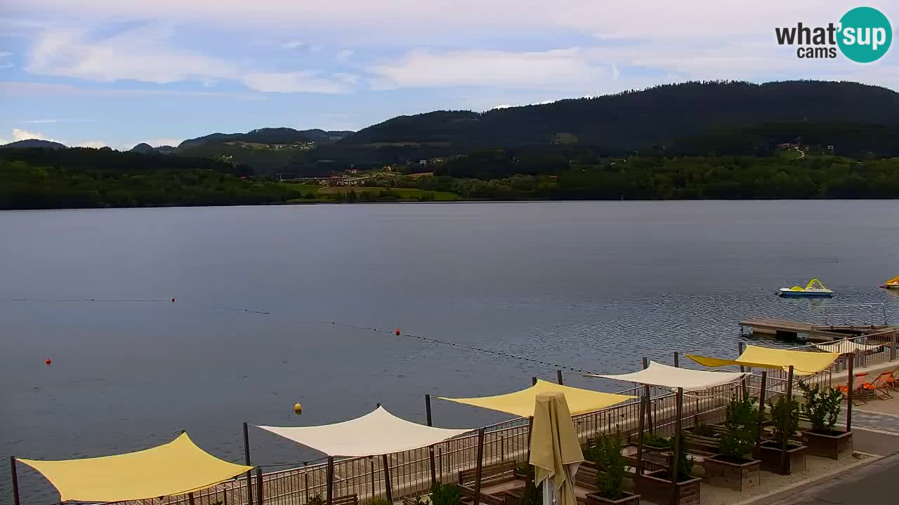 Webcam lago Velenje – Vista en directo desde Velenje Beach
