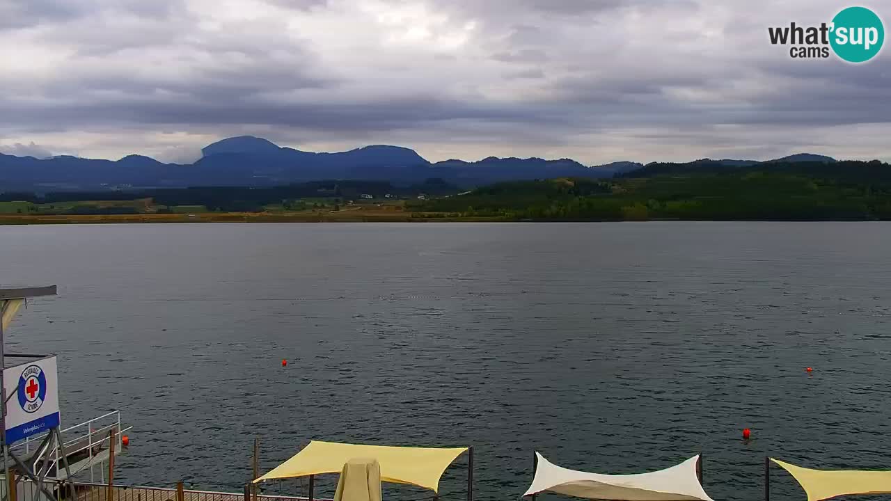 Webcam Lago di Velenje – Spiaggia di Velenje in diretta