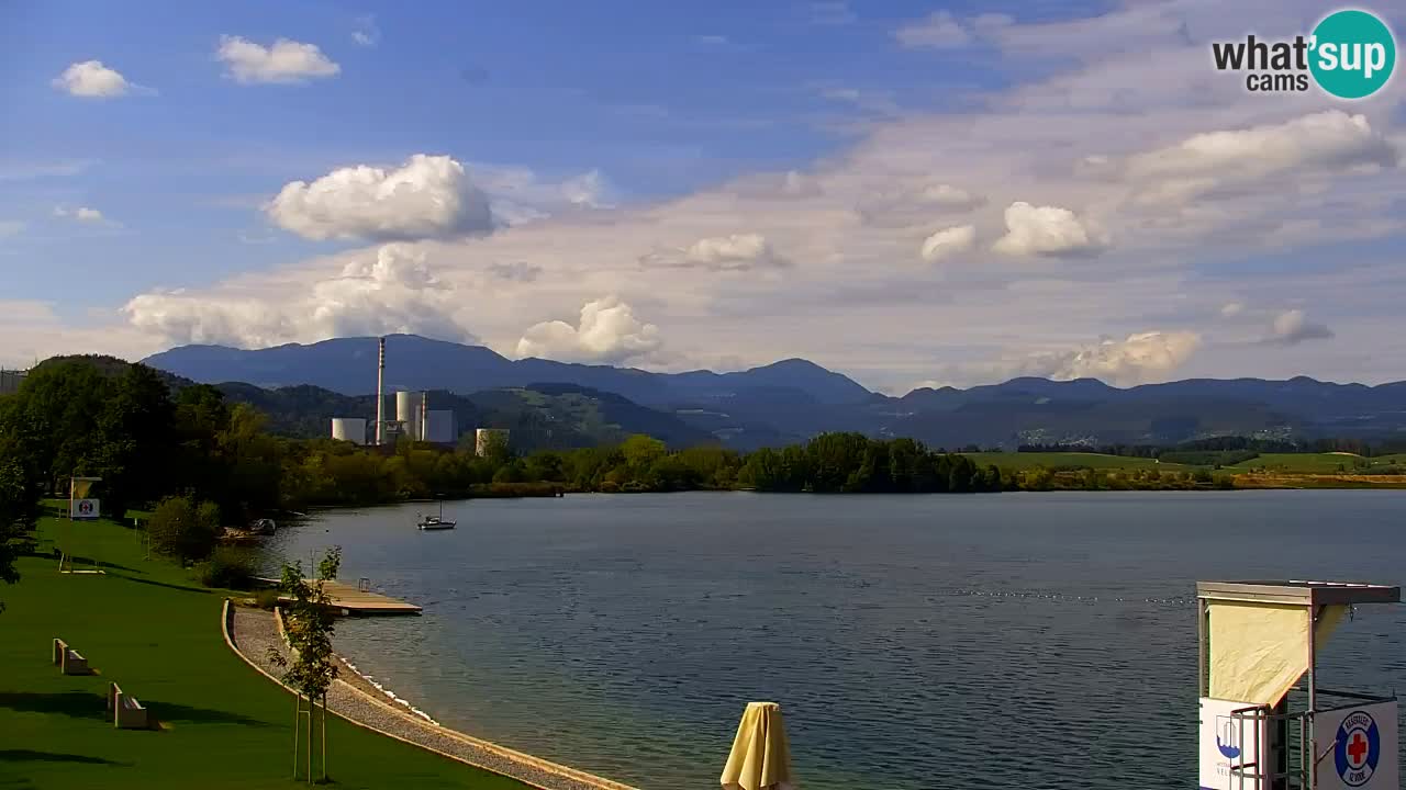 Webcam Lago di Velenje – Spiaggia di Velenje in diretta