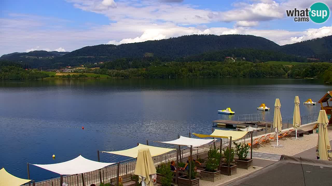 Webcam Lago di Velenje – Spiaggia di Velenje in diretta