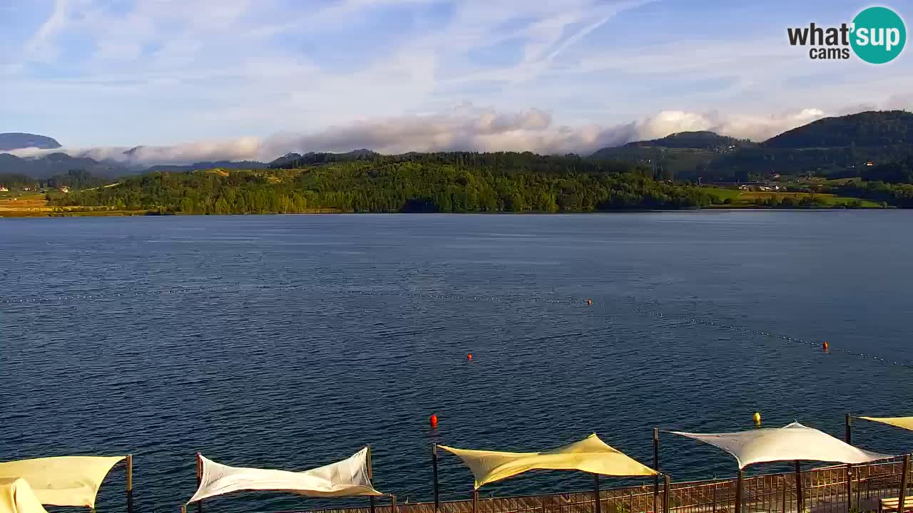 Webcam lago Velenje – Vista en directo desde Velenje Beach