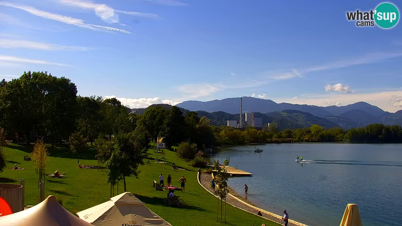 Webcam Lago di Velenje – Spiaggia di Velenje in diretta