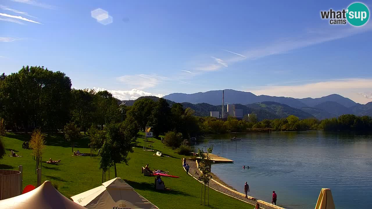 Webcam Lago di Velenje – Spiaggia di Velenje in diretta