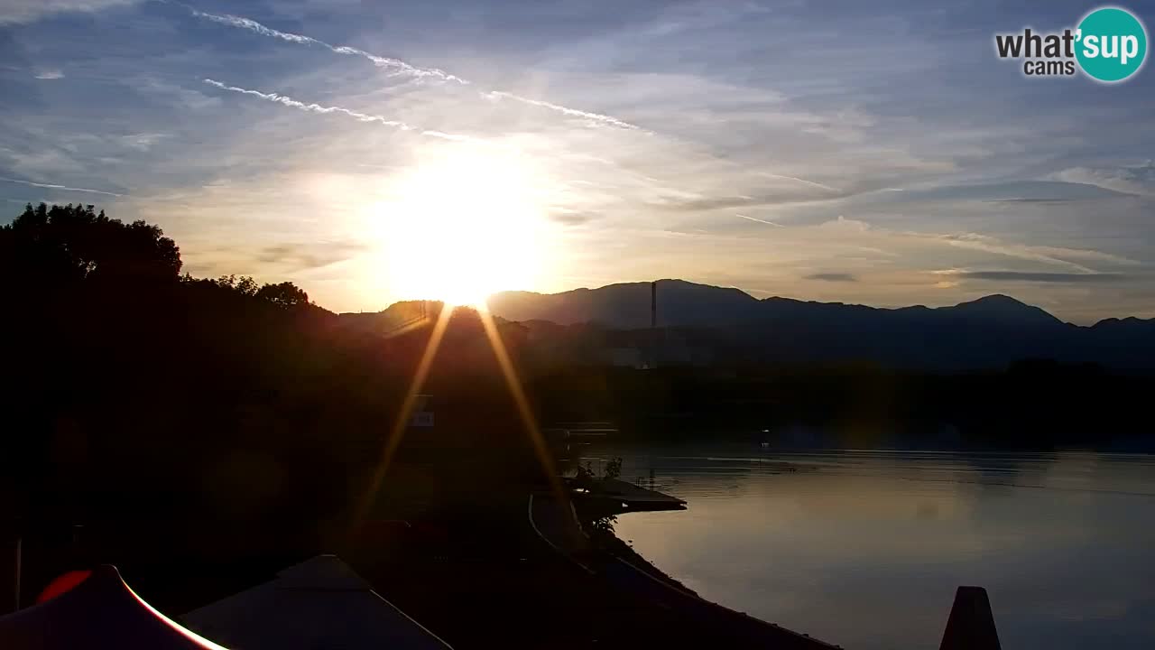 Webcam lago Velenje – Vista en directo desde Velenje Beach