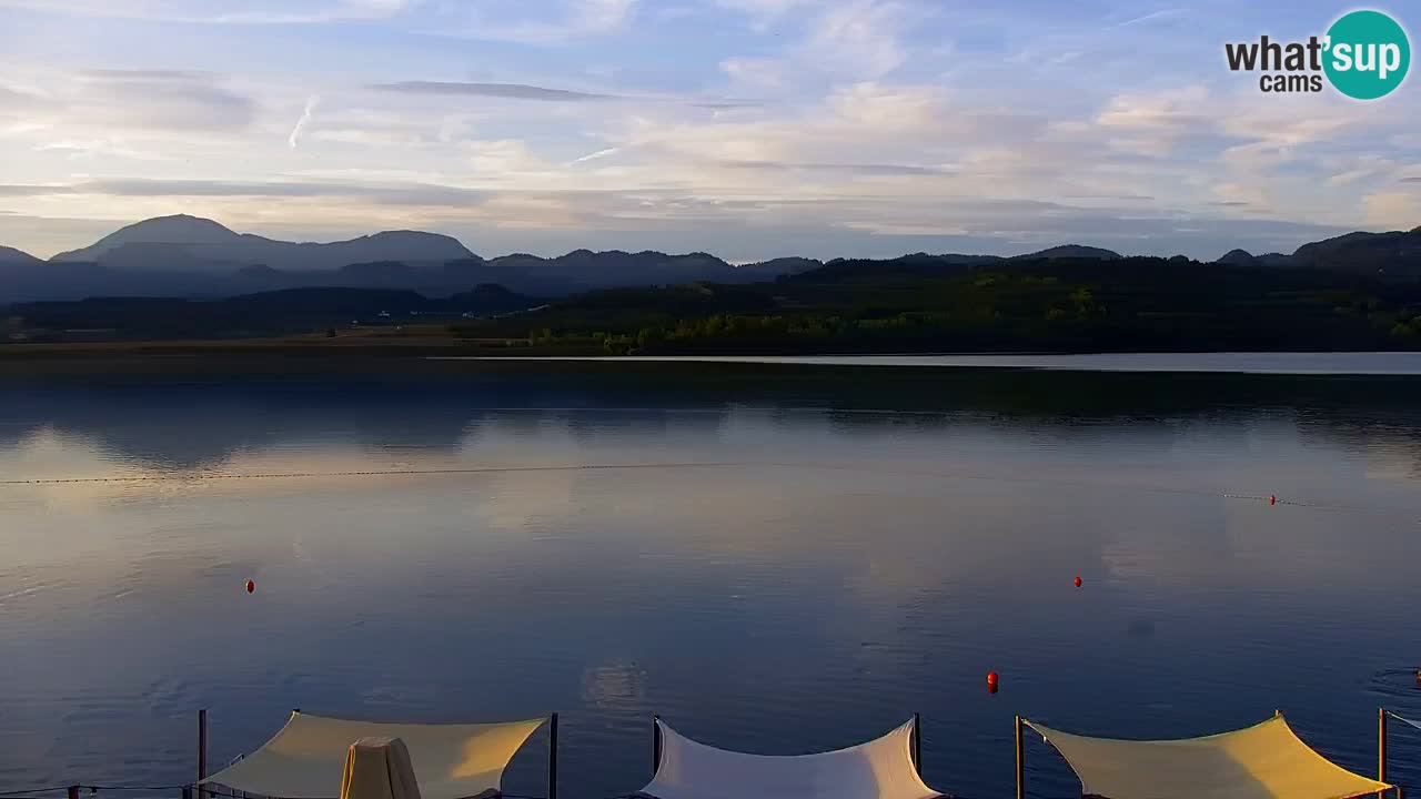 Webcam lac de Velenje – Vue en direct depuis Velenje Beach