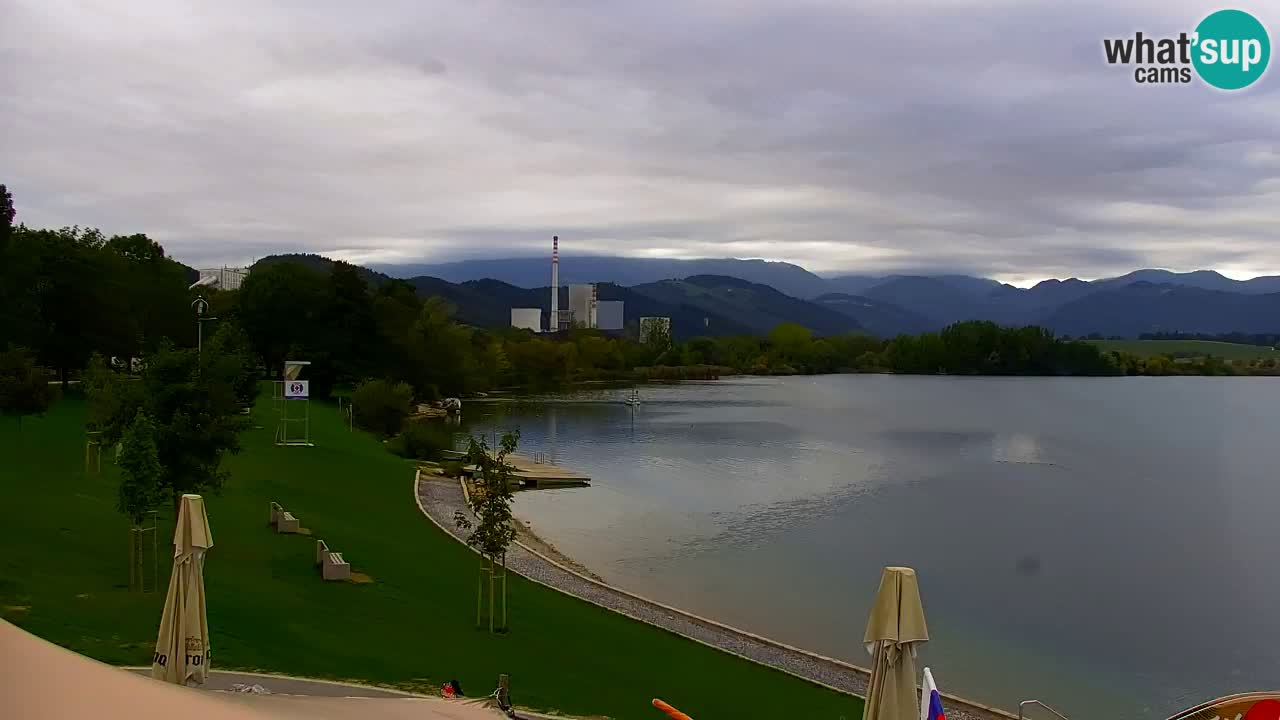 Web kamera Velenjsko jezero – Plaža Velenje uživo