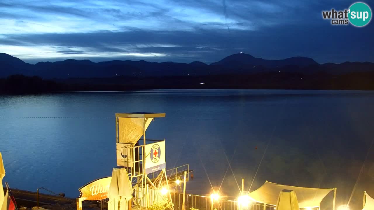Webcam lac de Velenje – Vue en direct depuis Velenje Beach