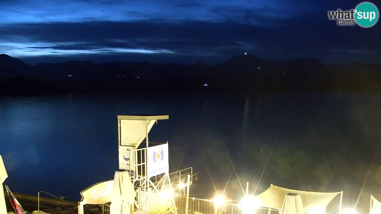 Webcam lac de Velenje – Vue en direct depuis Velenje Beach