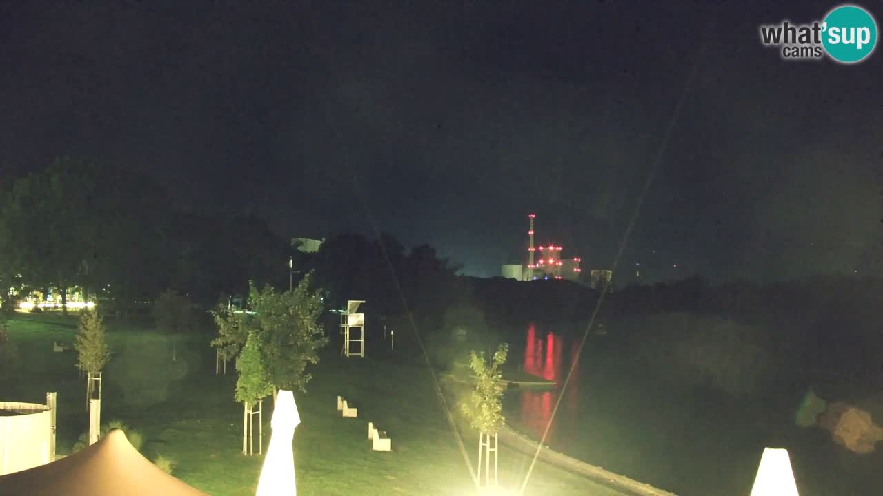 Webcam lac de Velenje – Vue en direct depuis Velenje Beach