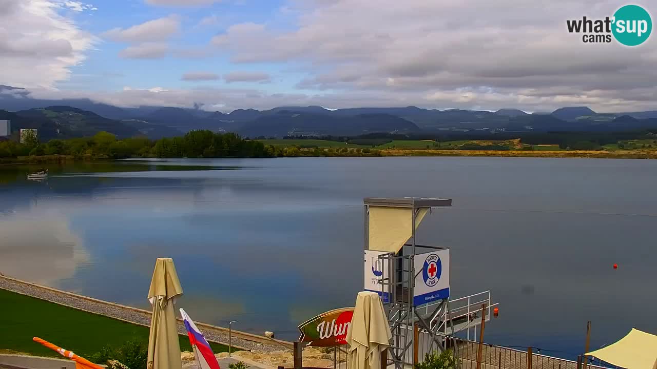 Webcam lago Velenje – Vista en directo desde Velenje Beach