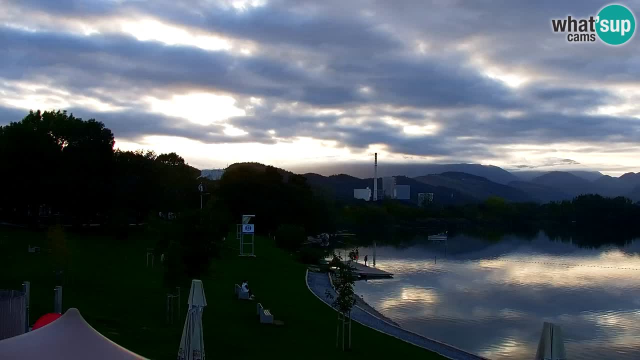 Webcam lago Velenje – Vista en directo desde Velenje Beach