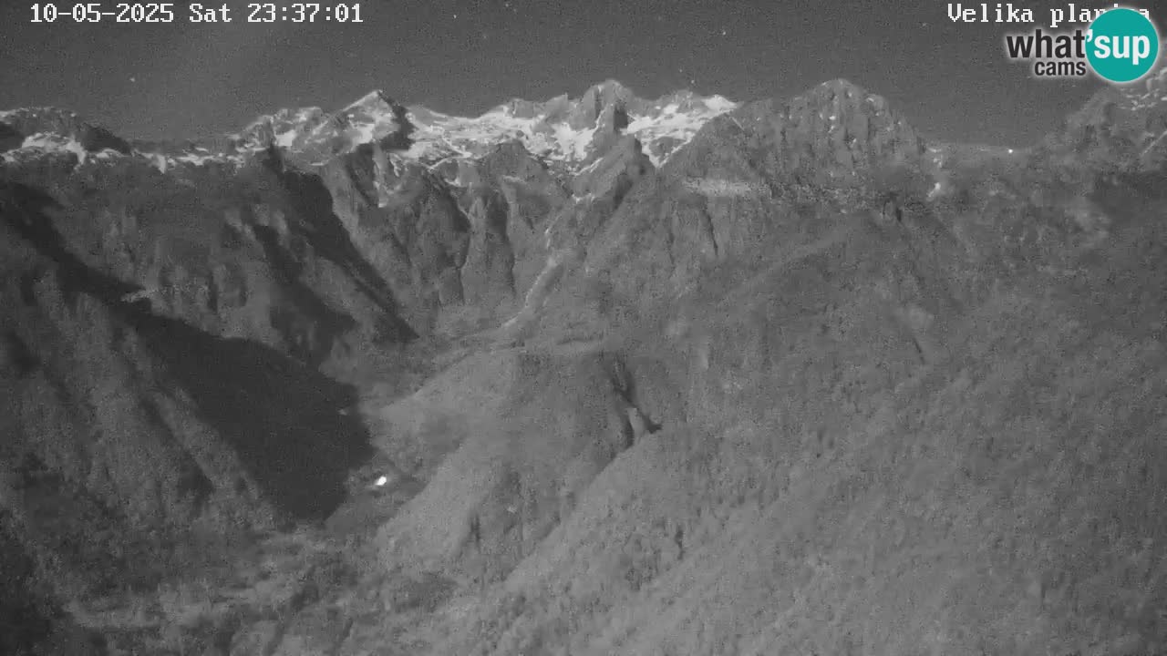 Valle Kamniška Bistrica | Webcam Velika Planina