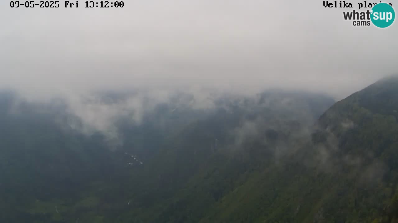 Valley Kamniške Bistrice | Webcam live Velika Planina