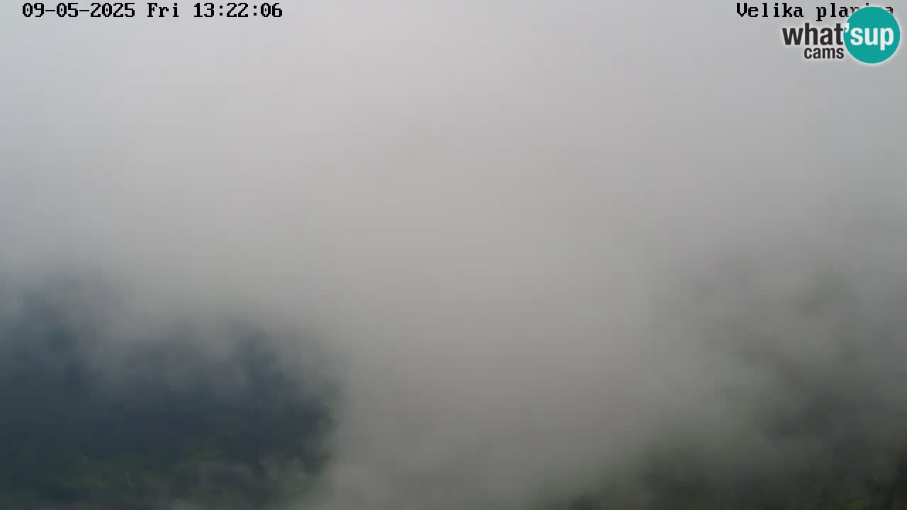 Vallée Kamniška Bistrica | webcam Velika Planina