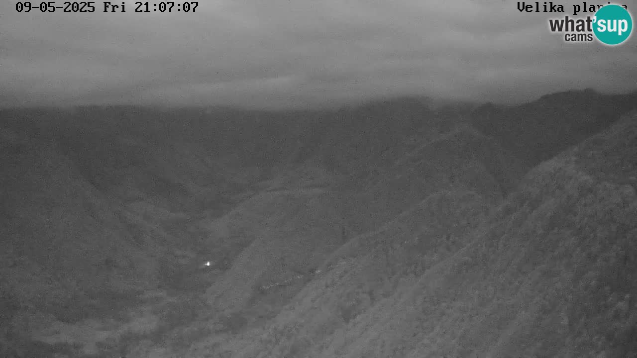 Valley Kamniške Bistrice | Webcam live Velika Planina