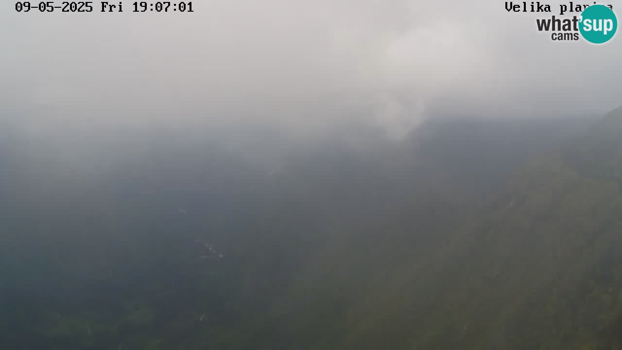 Valle Kamniška Bistrica | Webcam Velika Planina