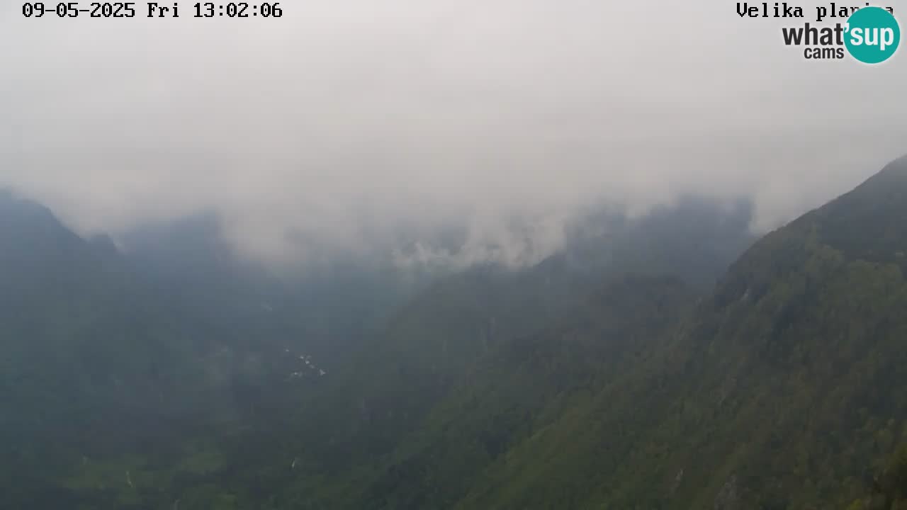 Valley Kamniške Bistrice | Webcam live Velika Planina