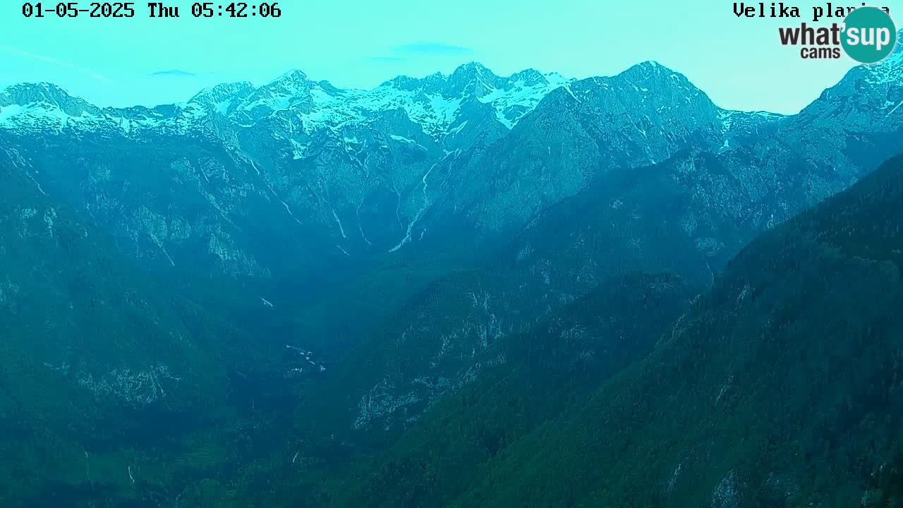 Kamniška-Bistrica Tals | Webcam Velika Planina