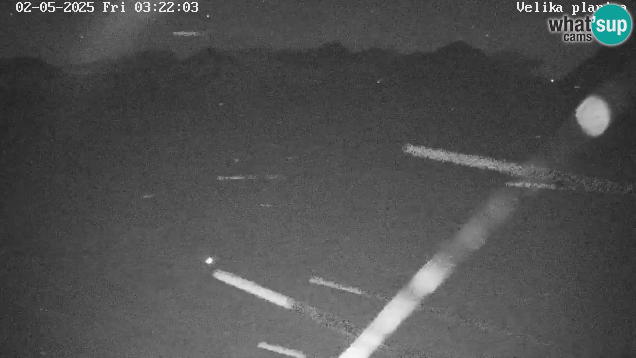 Kamniška-Bistrica Tals | Webcam Velika Planina